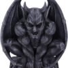 Dark Collection~Adalward Dark Black Grotesque Gargoyle Figurine, 26cm