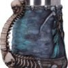 Dark Collection~River Styx Grim Reaper Tankard, Blue, 17.5cm