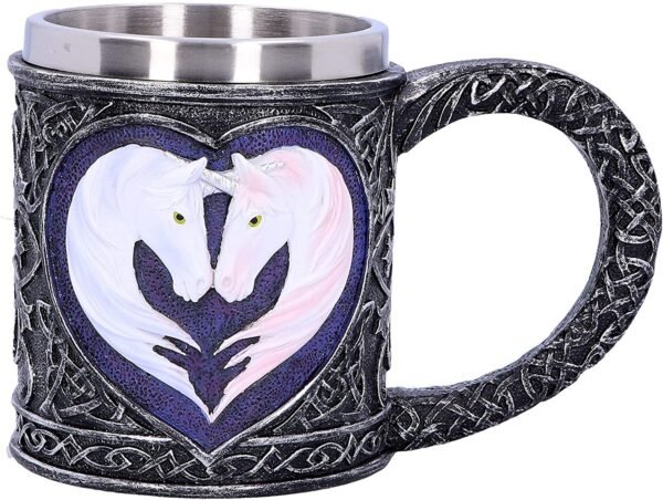 Nemesis Now U4813P9 Beloved Tankard 13.5cm, Resin w. Stainless Steel