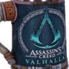 Gaming collectables~ B5335S0 Officially Licensed Assassins Creed Valhalla Viking Game Tankard, Resin w. Stainless Steel