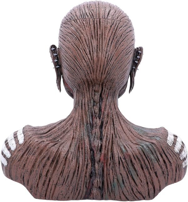Band Merchandise~ Officially Licensed Iron Maiden Book of Souls Eddie Bust Box, Brown, 26cm