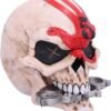 Band Merchandise~ Officially Licensed Five Finger Death Punch Mascot Skull Box, Bone, 18cm