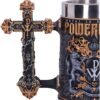 Band Merchandise~ Officially Licensed Powerwolf Metal is Religion Rock Band Tankard, Black, 17.5cm