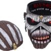 Band Merchandise~ Officially Licensed Iron Maiden The Book of Souls Eddie Head Box, Brown, 15cm