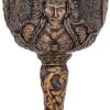 Mythology Collection~ D4720P9 Valkyrie Goblet 17cm, Resin w. Stainless Steel