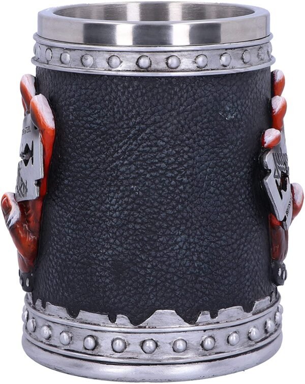 Band Merchandise~ B4895P9 Judas Priest British Steel Album Tankard Mug, Black, One Size