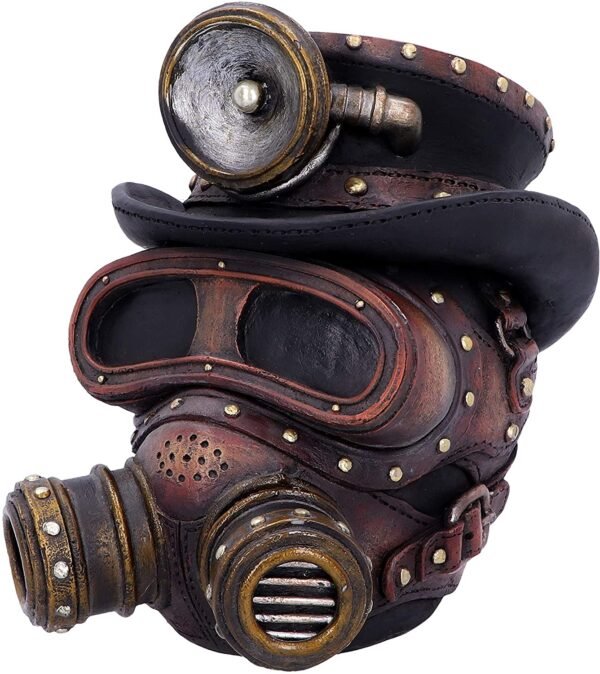 Steampunk Collection~D4734P9 Mechanical Oxygenation 18cm, Brass, One Size