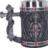 Dark Collection~Exclusive Silver Dragon Obsidian Tankard, 17.5cm