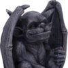 Dark Collection~Victor Dark Black Grotesque Gargoyle Figurine, 13cm