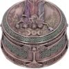 Wiccan Collection~H4743P9 Maiden Mother Crone Box 9.5cm, Resin, Bronze, One Size