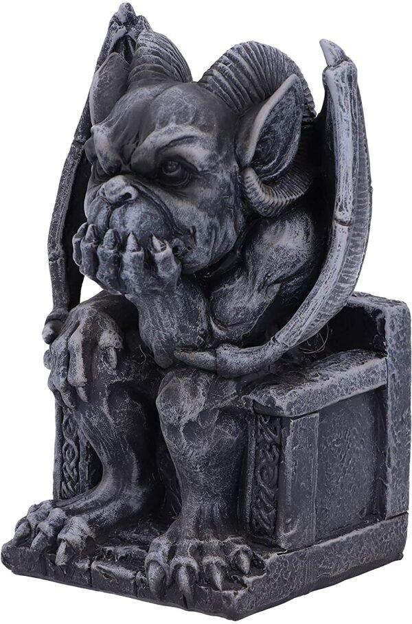 Magicun N.Giftware~Edo Dark Black Grotesque Gargoyle Figurine, One Size