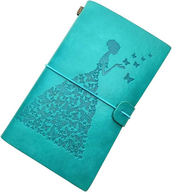 Witchcraft~to My Granddaughter Leather Journal -Follow Your Dreams and Remember to Be Awesome I’ll Always Be with You - 2 Refillable Notepads Writing Diary Gift for Girls(to Granddaughter)