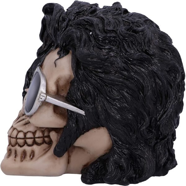 Dark Collection~Bad Michael Jackson King of Pop Inspired Skull Ornament, Black, 16.5cm