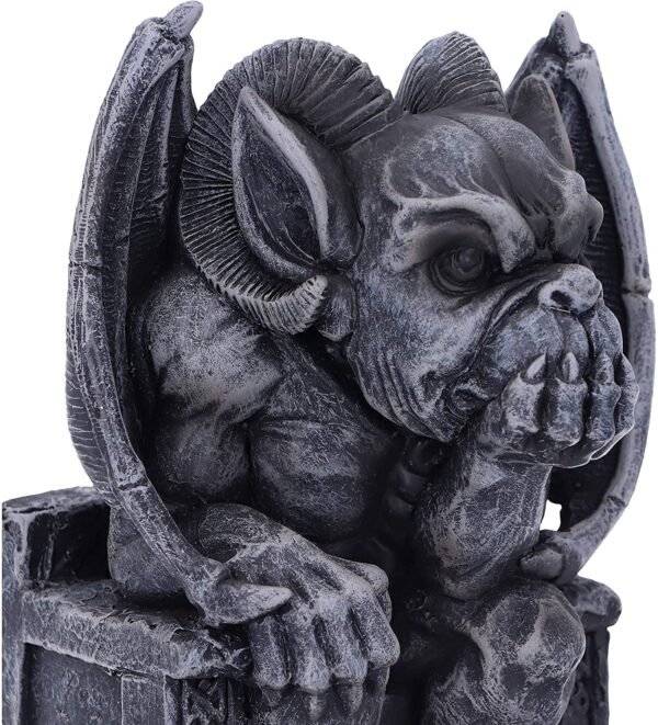 Dark Collection~Edo Dark Black Grotesque Gargoyle Figurine, 13.7cm