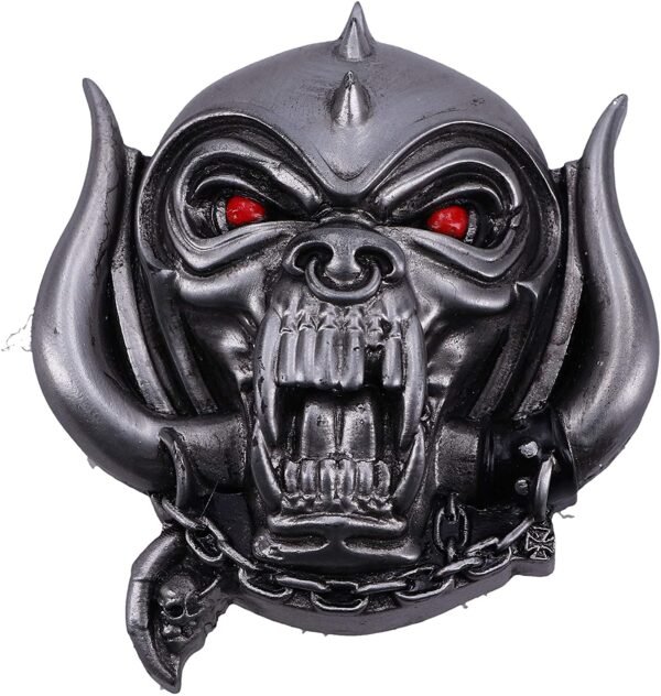 Band Merchandise~ Officially Licensed Motorhead Warpig Snaggletooth Fridge Magnet, Silver, 6cm