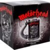 Band Merchandise~ B4121M8 Motorhead Tankard Mug 14cm Black, Resin w/Stainless Steel Insert