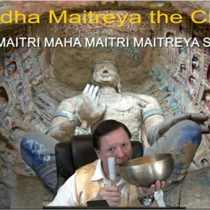 Buddha Maitreya the Christ OM Mantra - Meditation Poster
