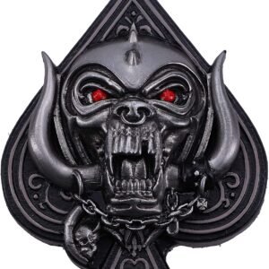 Magicun N.Giftware~Officially Licensed Motorhead Ace of Spades Warpig Snaggletooth Fridge Magnet, 6cm, Silver