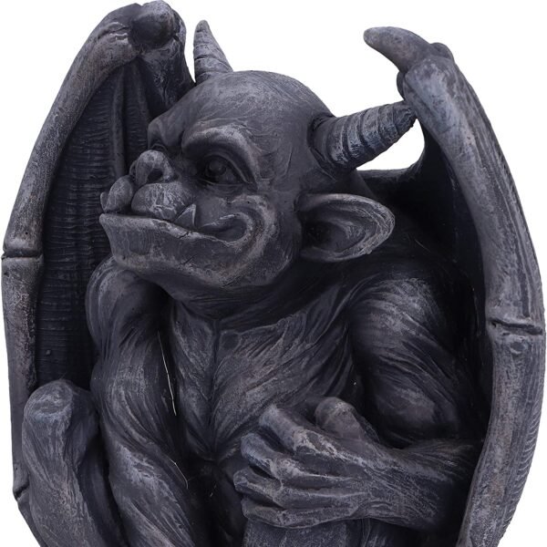 Dark Collection~Victor Dark Black Grotesque Gargoyle Figurine, 13cm