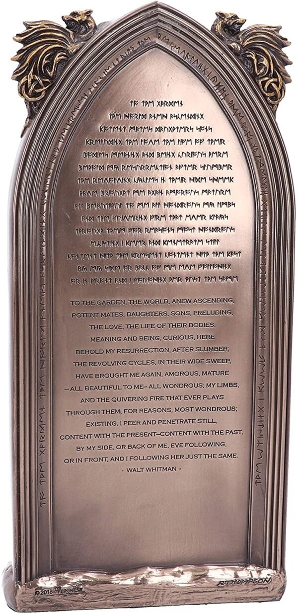 Mythology Collection~ H4739P9 The Druid by Ruth Thompson 27cm, Resin, Bronze, One Size