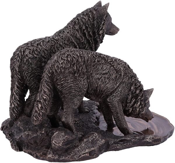 Magicun N.Giftware~Officially Licensed Bronze Lisa Parker Warriors of Winter Figurine