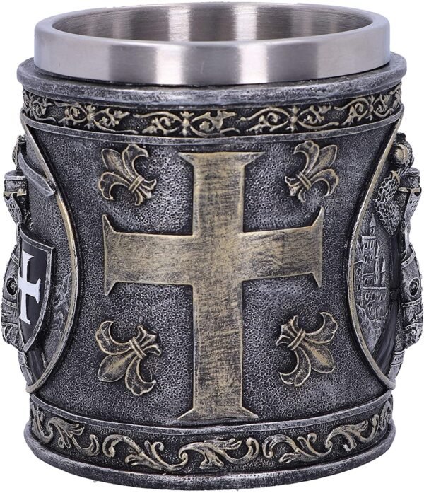 Mythology Collection~ Dark Knight Tankard 16.3cm, Polyresin, Silver