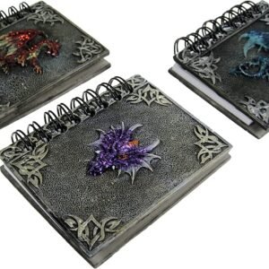 Fantasy Collection~ Dragon Pack 8.5cm Pack of 3, Resin/Paper, Multi-Coloured