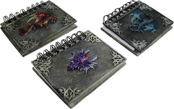 Fantasy Collection~ Dragon Pack 8.5cm Pack of 3, Resin/Paper, Multi-Coloured