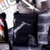 Band Merchandise~ Officially Licensed Metallica The Black Album Shoulder Bag, 23cm