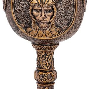 Mythology Collection~ D4718P9 Loki Goblet 17cm, Resin w. Stainless Steel