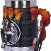 Band Merchandise~ Officially Licensed KISS Flame Range Gene Simmons The Demon Tankard, Black, 14.5cm
