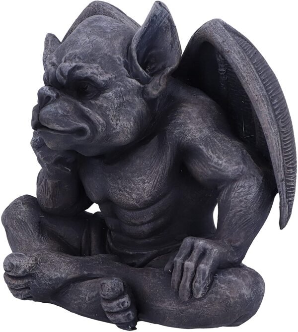 Dark Collection~Laverne Dark Black Grotesque Gargoyle Figurine, 13cm