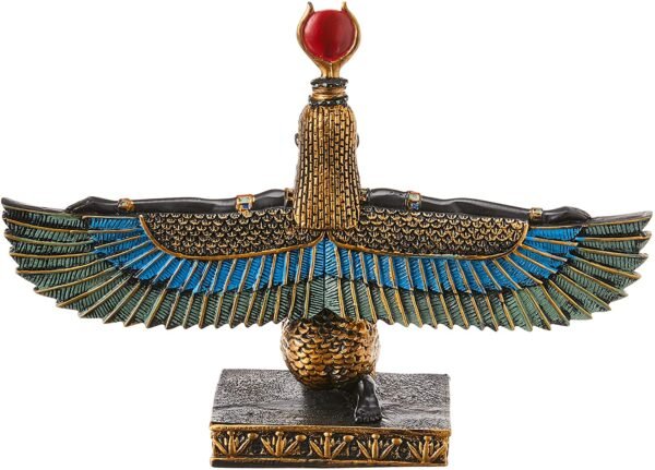 Magic  Collection~Design Toscano QL12219 Isis Goddess of Beauty Egyptian Decor Statue, 9 Inch, Full Color