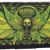 Dark Collection~Absinthe La Fee Verte Green Fairy Embossed Purse, 18.5cm