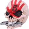 Band Merchandise~ Officially Licensed Five Finger Death Punch Mascot Skull Box, Bone, 18cm