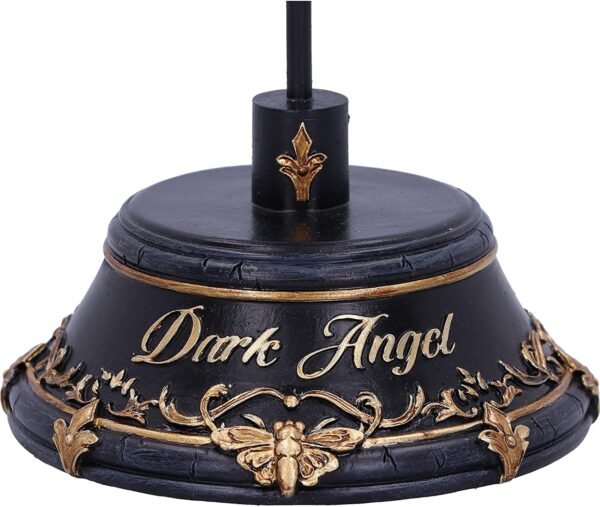 Dark Collection~Dark Angel Gothic Fallen FAE Wing Sculpture Figurine, Black, 26cm