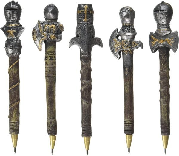 Witchcraft~Design Toscano CL993664 Knights of the Realm: Battle Armor Pen C..., Set of 5,Full Color