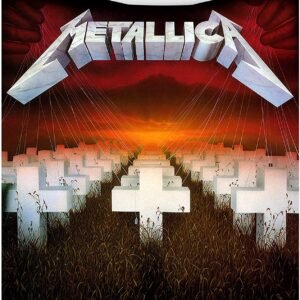 Magicun N.Giftware~Metallica-Master of Puppets Throw 160cm, Polyester, Black