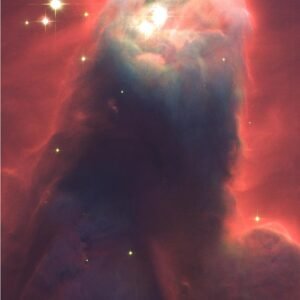 Jesus Christ Nebula - Meditation Poster