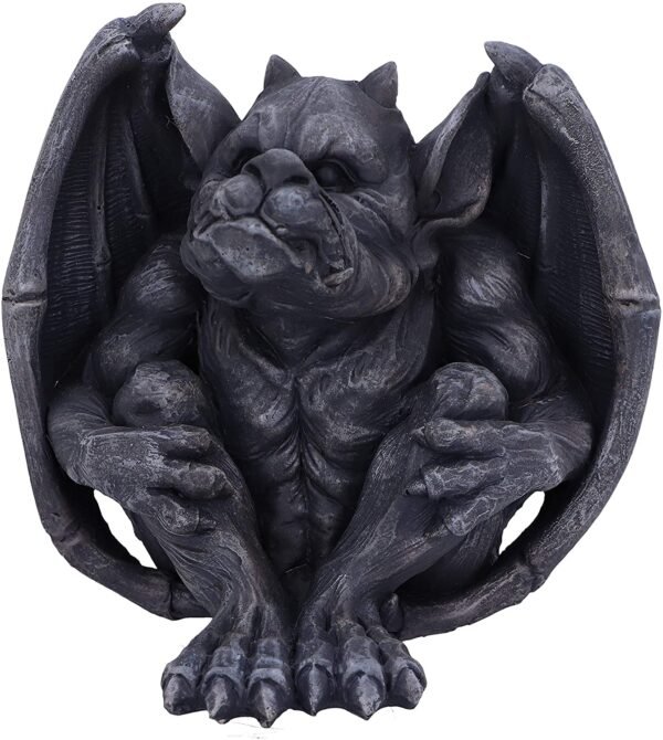 Dark Collection~Hugo Dark Black Grotesque Gargoyle Figurine, 12.5cm