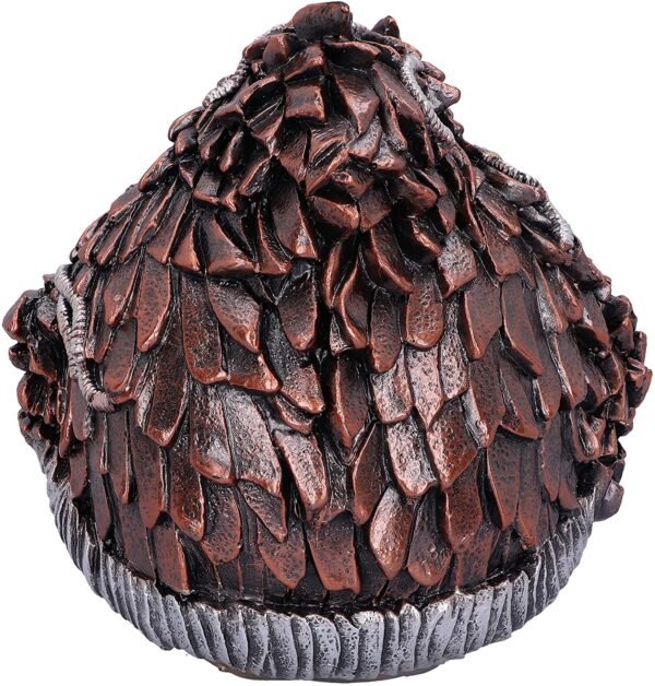 Dark Collection~Mechanical Laughter Horror Steampunk Clown Skull Ornament, Bronze, 18cm