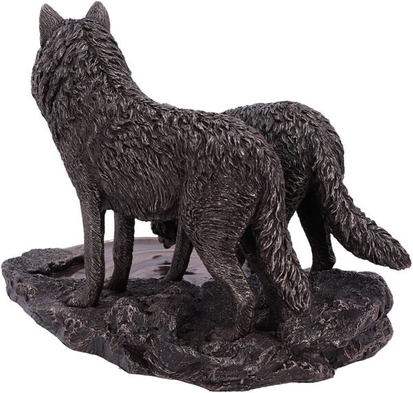 Artist Collections~ Officially Licensed Bronze Lisa Parker Warriors of Winter Figurine, 35cm