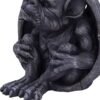Dark Collection~Hugo Dark Black Grotesque Gargoyle Figurine, 12.5cm