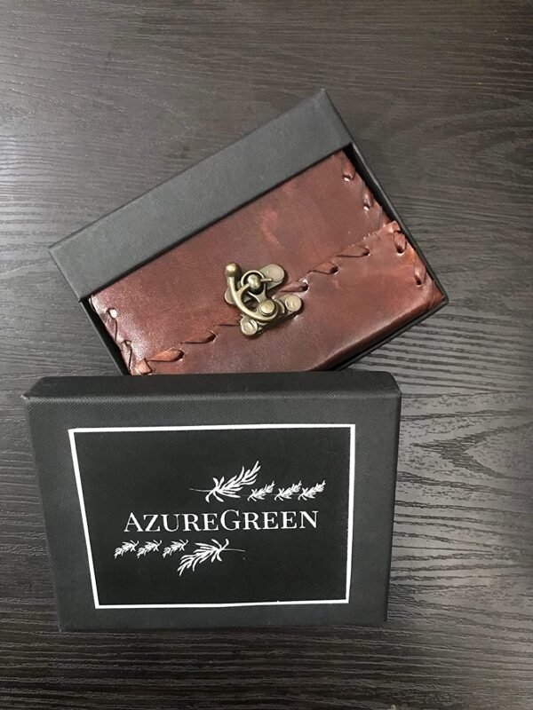 Witchcraft~- Small 1842 Poetry Leather Blank Book