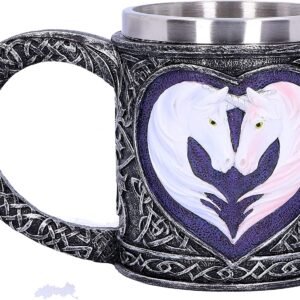 Nemesis Now U4813P9 Beloved Tankard 13.5cm, Resin w. Stainless Steel