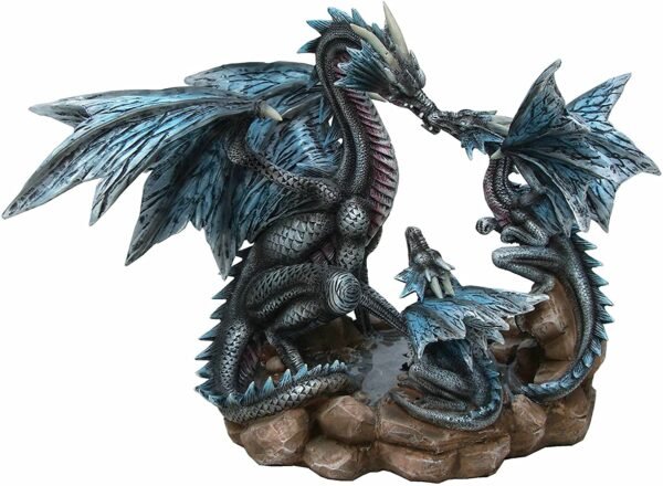 Fantasy Collection~ Dragons Nest Figurine 30cm Blue