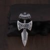 925 Sterling Silver Skyrim Amulet Of Talos Pendant Nekclace With Real Leather And Keel Chain As Gift - Necklaces