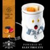 Friendly Ghost Ceramic Wax Warmer | Flameless & Easy to Clean | Handcrafted Horror-Style Character Aromatherapy Candle Warmers