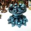 Resin Mini Skulls Ball Holder, Creative Display Base, Crystal Sphere, Stand Ornaments, Home Decor