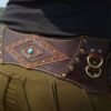 Medieval Pouch Bag Steampunk Knight Pirate Costume Men Women Vintage Dress Accessory Parts Viking Antique Belt Leather Wallet